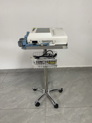 Venta caliente Material de aleación de aluminio de alta calidad carro de la máquina de ECG para el hospital y la clínica