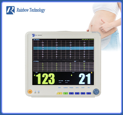 Monitor fetal maternal de la máquina de Cardiotocography Ctg de las mujeres embarazadas del hospital