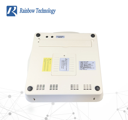 10.1 pulgadas de pantalla táctil de transferencia de datos externos 12 canales máquina de ECG con grabación digital