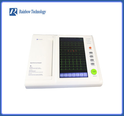 Pruebas cardíacas eficientes con un simulador de ECG de 12 plomo con batería