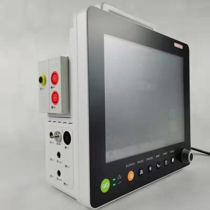 Monitor Spanish Parámetro multi modular del monitor paciente del USB Wifi con 7 formas ...